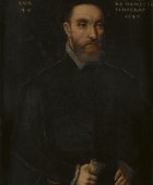 Portrait of a 42-year-old man, 1549, 22 cm x 17 cm, Royal Museums of Fine Arts of Belgium, Brussels. Copyright: Catharina van Hemessen, Public domain, via Wikimedia Commons