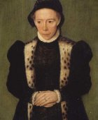 Catharina Van Hemessen (1528-1588), Portrait of a woman, 1550s, 33 cm x 25 cm, Fitzwilliam Museum, London. Copyright: Catharina van Hemessen, Public domain, via Wikimedia Commons